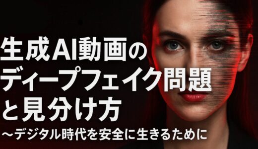 生成AI動画のディープフェイク問題と見分け方 ～デジタル時代を安全に生きるために