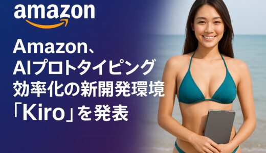 Amazon、AIプロトタイピング効率化の新開発環境「Kiro」を発表